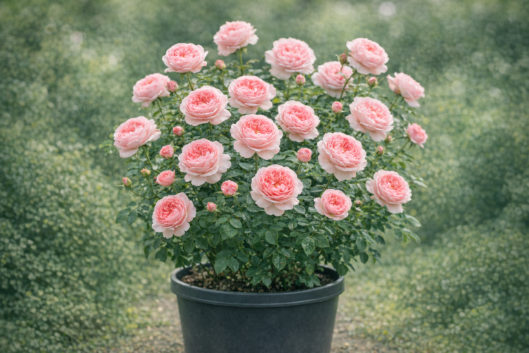 Photo r aliste d un rosier avec de magnifiques ros